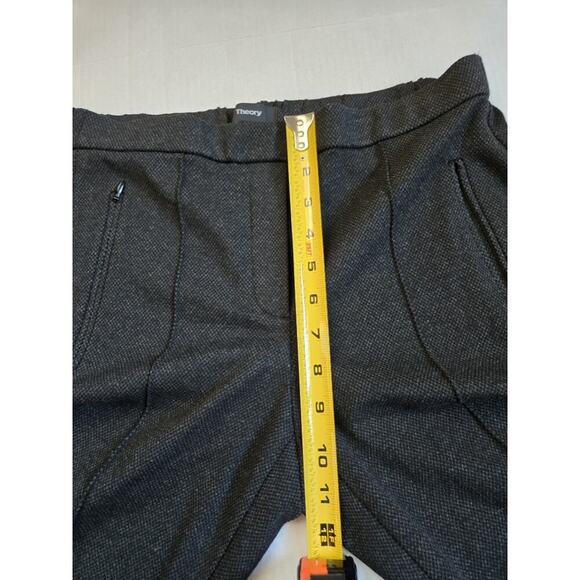 THEORY Women's Grey Multi Regent Knit Demitria Pull-On Pants SZ 4 NWT - Picture 15 of 16
